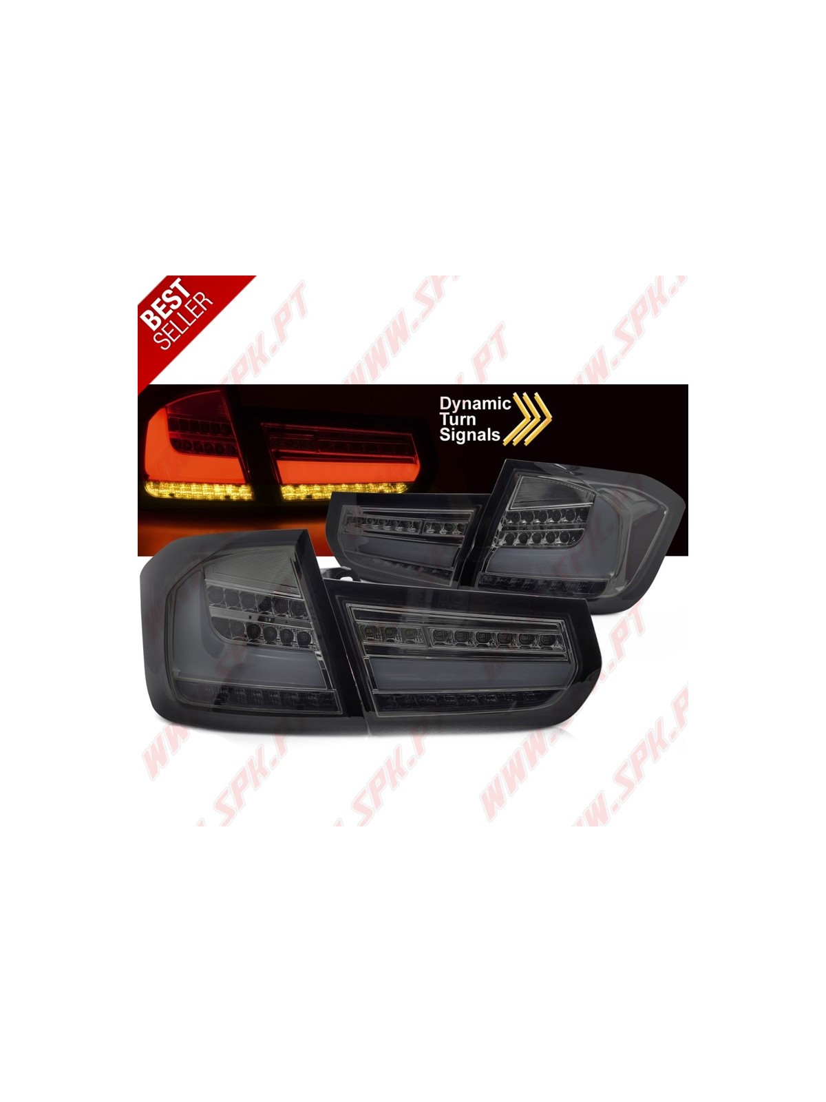 Farolins LED-Dynamic Smoke - BMW F30 Sedan (2011-2015) Farolins LED-Dynamic Smoke - BMW F30 Sedan (2011-2015)