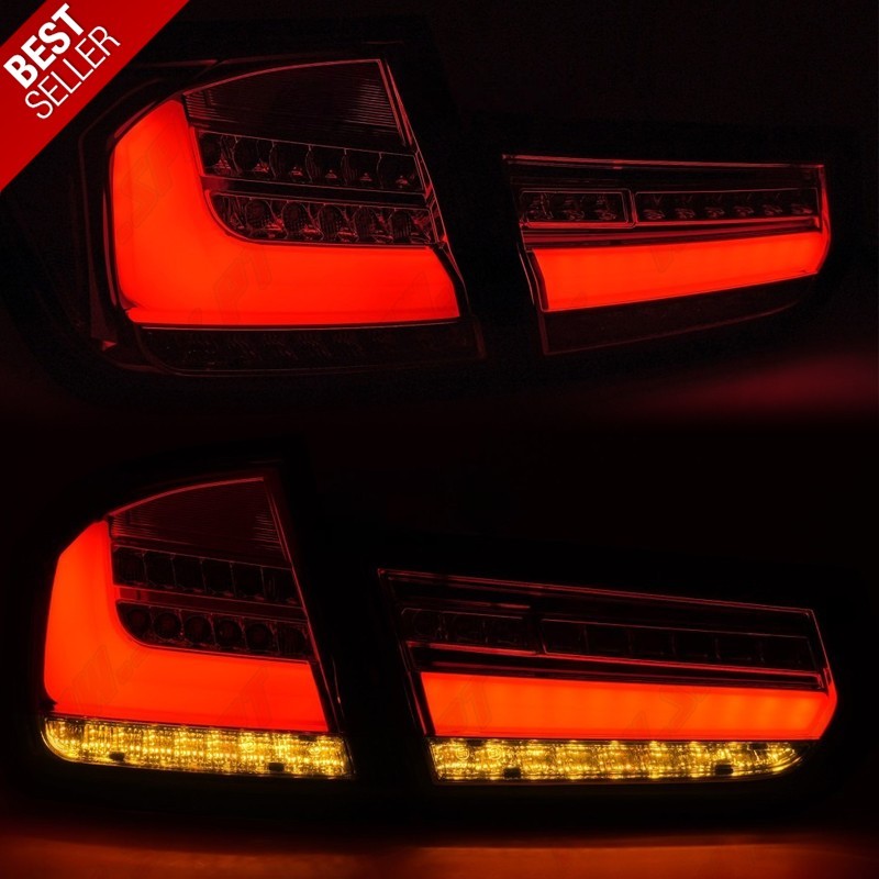 Farolins LED-Dynamic Red+Smoke - BMW F30 Sedan (2011-2015)