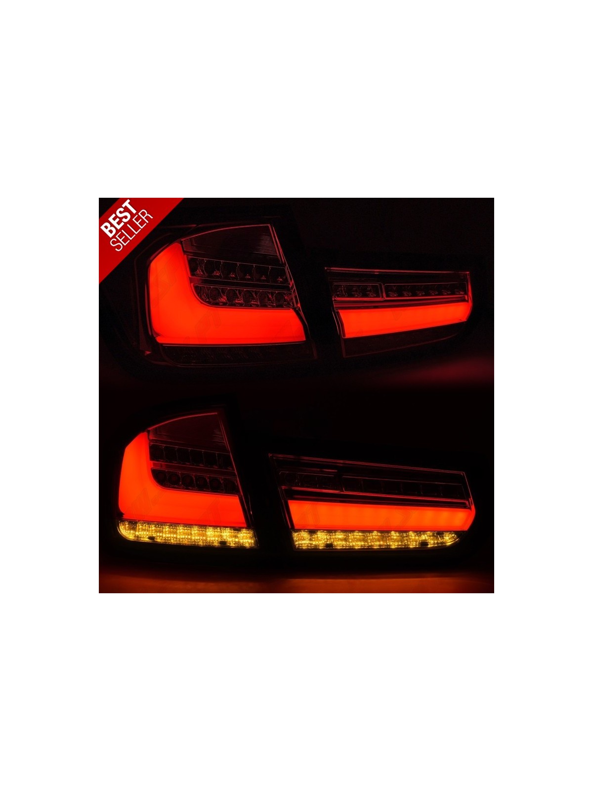 Farolins LED-Dynamic Red+Smoke - BMW F30 Sedan (2011-2015)