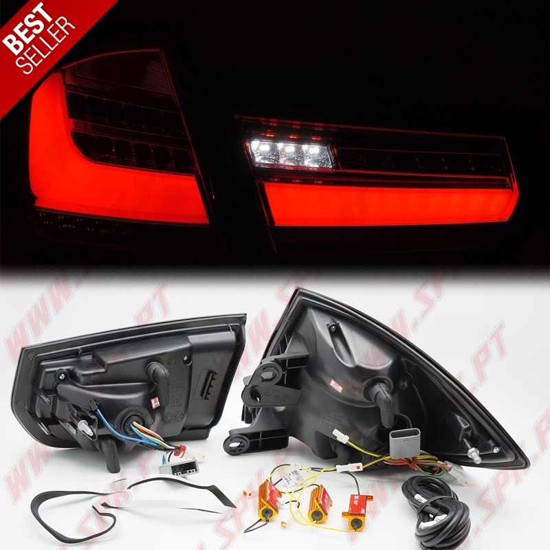 Farolins LED-Dynamic Red+Smoke - BMW F30 Sedan (2011-2015)