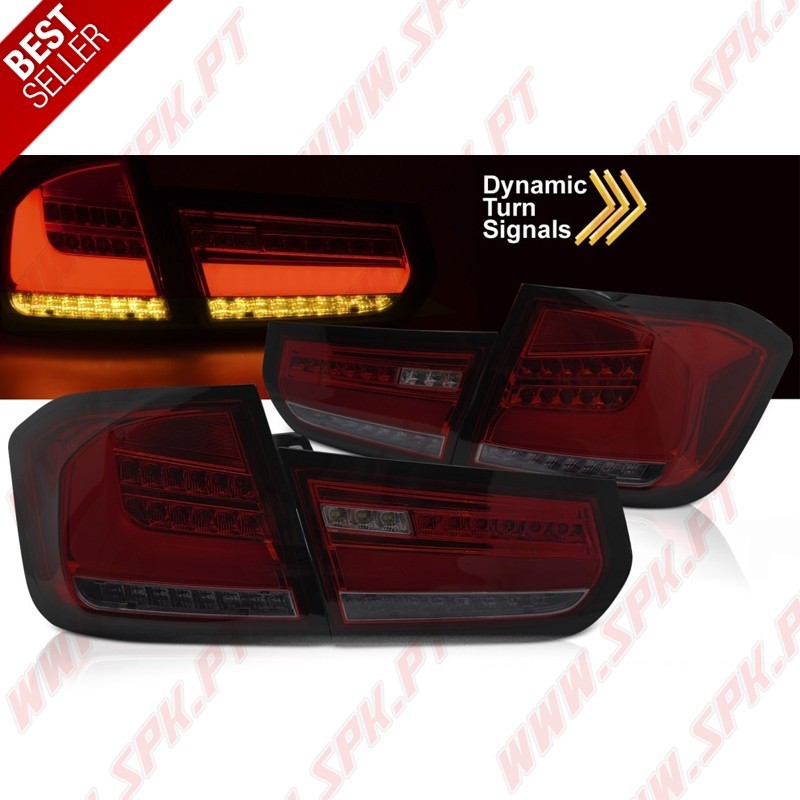 Farolins LED-Dynamic Red+Smoke - BMW F30 Sedan (2011-2015)