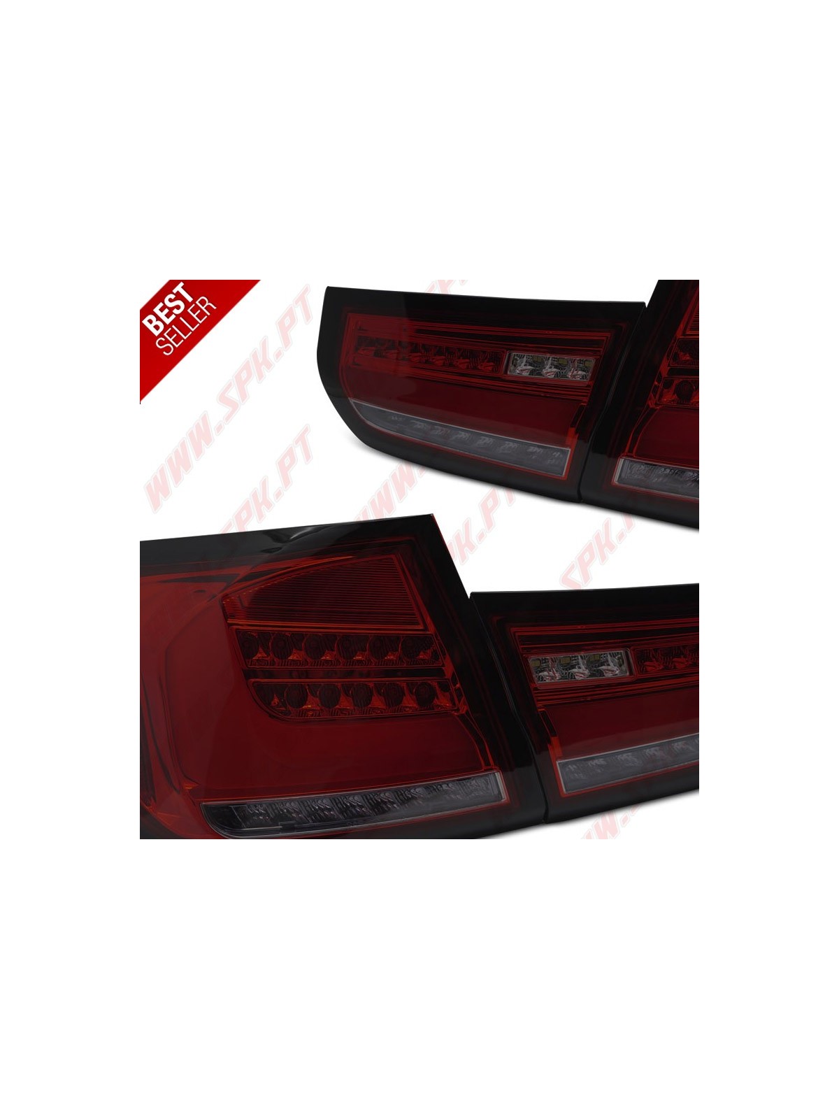 Farolins LED-Dynamic Red+Smoke - BMW F30 Sedan (2011-2015)