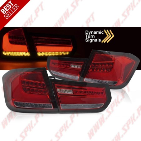 Farolins LED-Dynamic Red+Clear - BMW F30 Sedan (2011-2015)