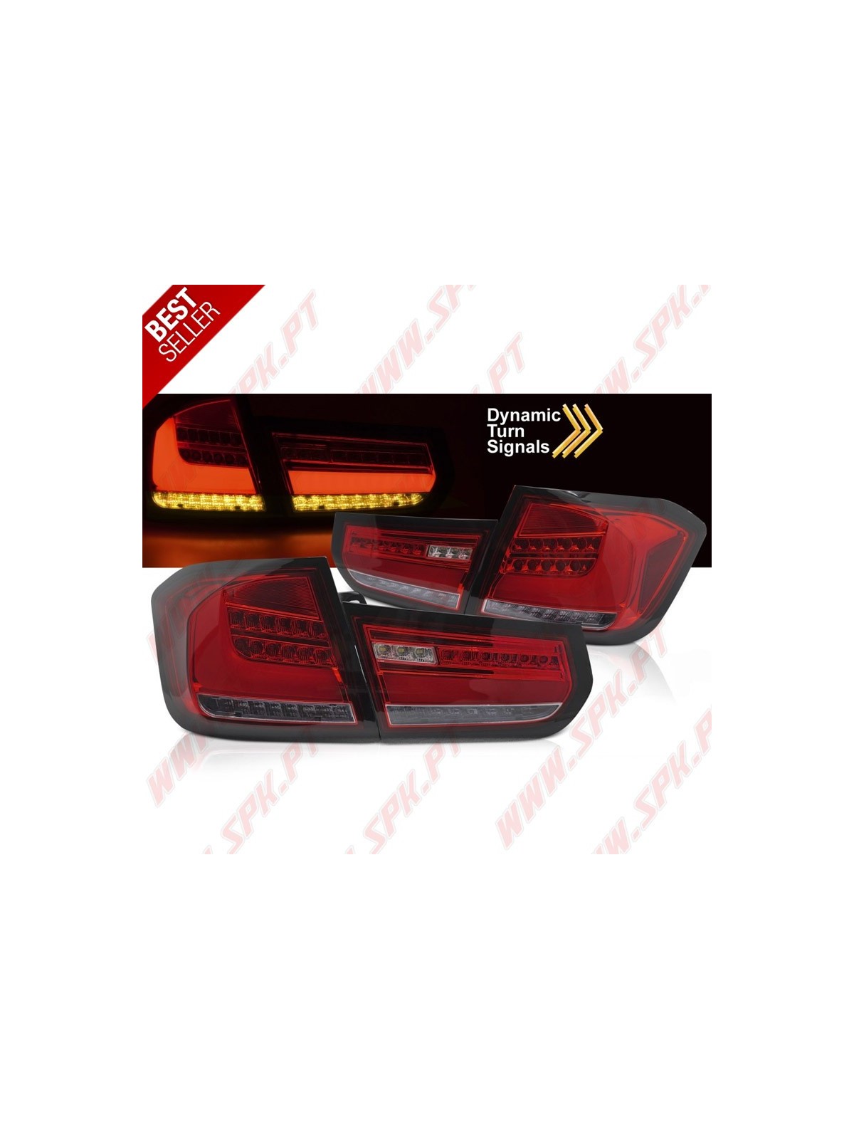 Farolins LED-Dynamic Red+Clear - BMW F30 Sedan (2011-2015)