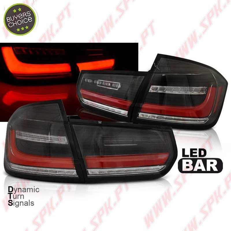 Farolins LED-BAR II Black - BMW F30 Sedan (2011-2018) Farolins LED-BAR II Black - BMW F30 Sedan (2011-2018)
