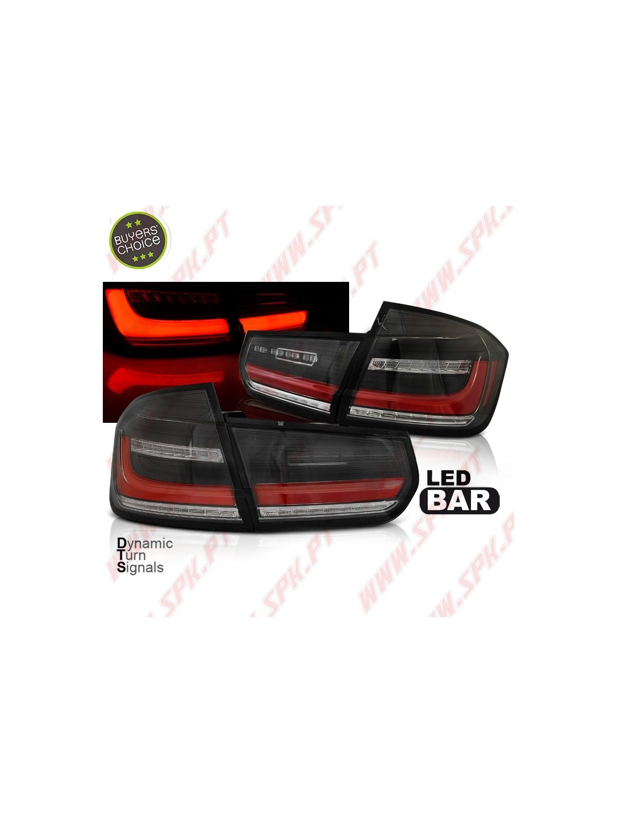 Farolins LED-BAR II Black - BMW F30 Sedan (2011-2018) Farolins LED-BAR II Black - BMW F30 Sedan (2011-2018)