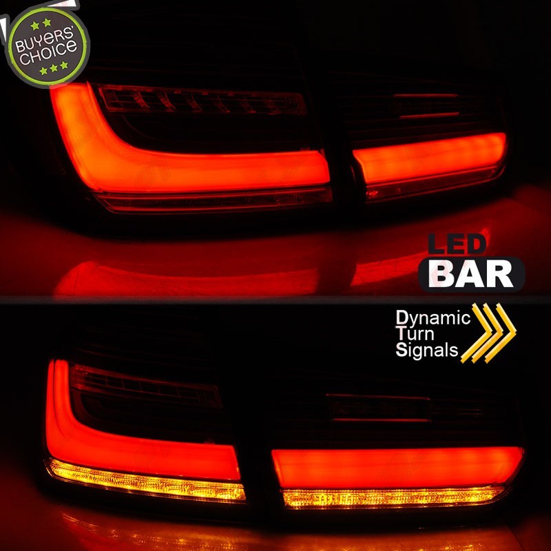 Farolins LED-BAR II Black+Smoke - BMW F30 Sedan (2011-2018) Farolins LED-BAR II Black+Smoke - BMW F30 Sedan (2011-2018)