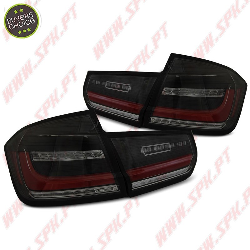 Farolins LED-BAR II Black+Smoke - BMW F30 Sedan (2011-2018) Farolins LED-BAR II Black+Smoke - BMW F30 Sedan (2011-2018)