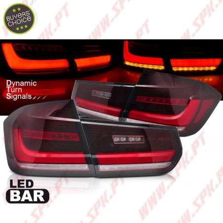 Farolins LED-BAR II Red+White - BMW F30 Sedan (2011-2018)