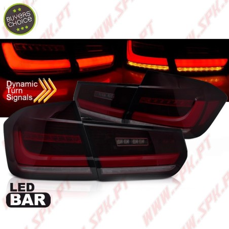 Farolins LED-BAR II Red+Smoke - BMW F30 Sedan (2011-2018)