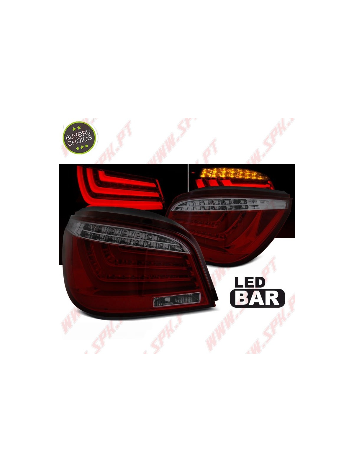 Farolins LED-BAR Red+Smoke - BMW E60 Sedan (2003-2007)