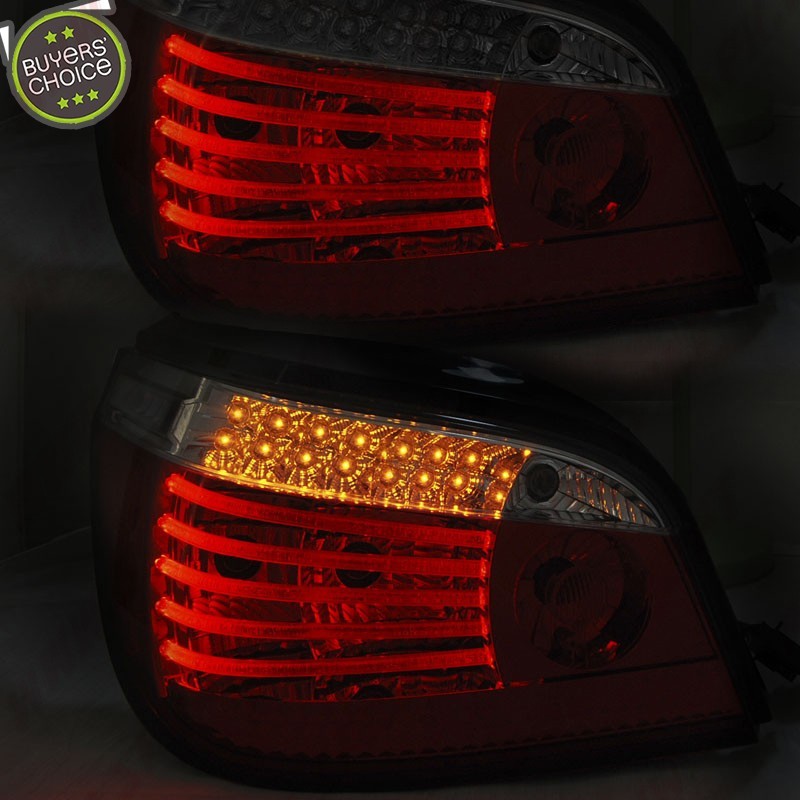 Farolins LED-Dynamic Red+Clear - BMW E60 Sedan (2003-2007) Farolins LED-Dynamic Red+Clear - BMW E60 Sedan (2003-2007)
