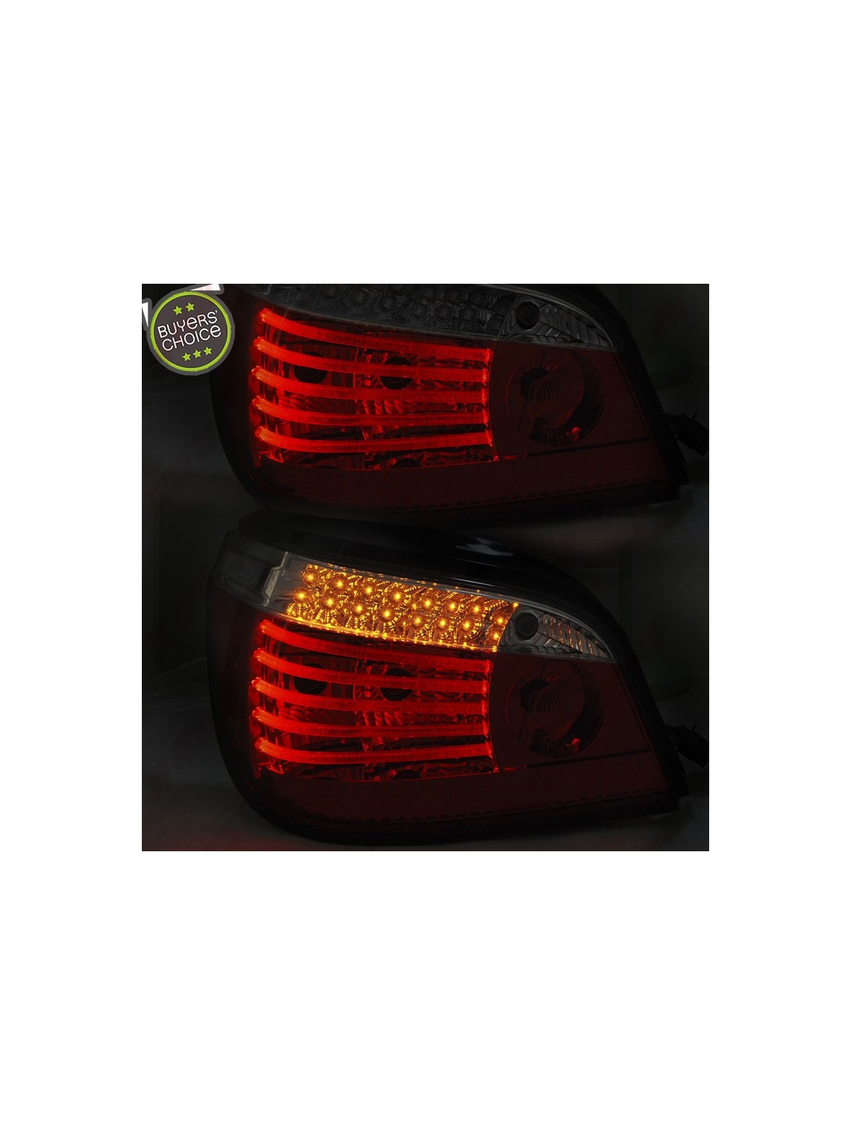 Farolins LED-Dynamic Red+Clear - BMW E60 Sedan (2003-2007) Farolins LED-Dynamic Red+Clear - BMW E60 Sedan (2003-2007)