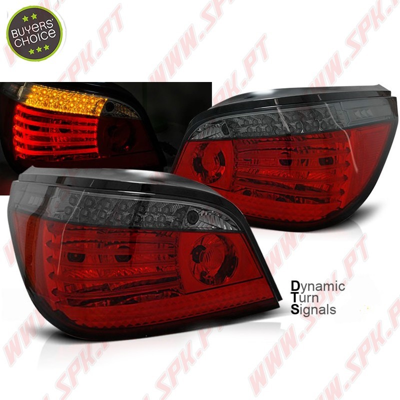 Farolins LED-Dynamic Red+Smoke - BMW E60 Sedan (2003-2007)