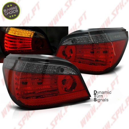 Farolins LED-Dynamic Red+Smoke - BMW E60 Sedan (2003-2007)