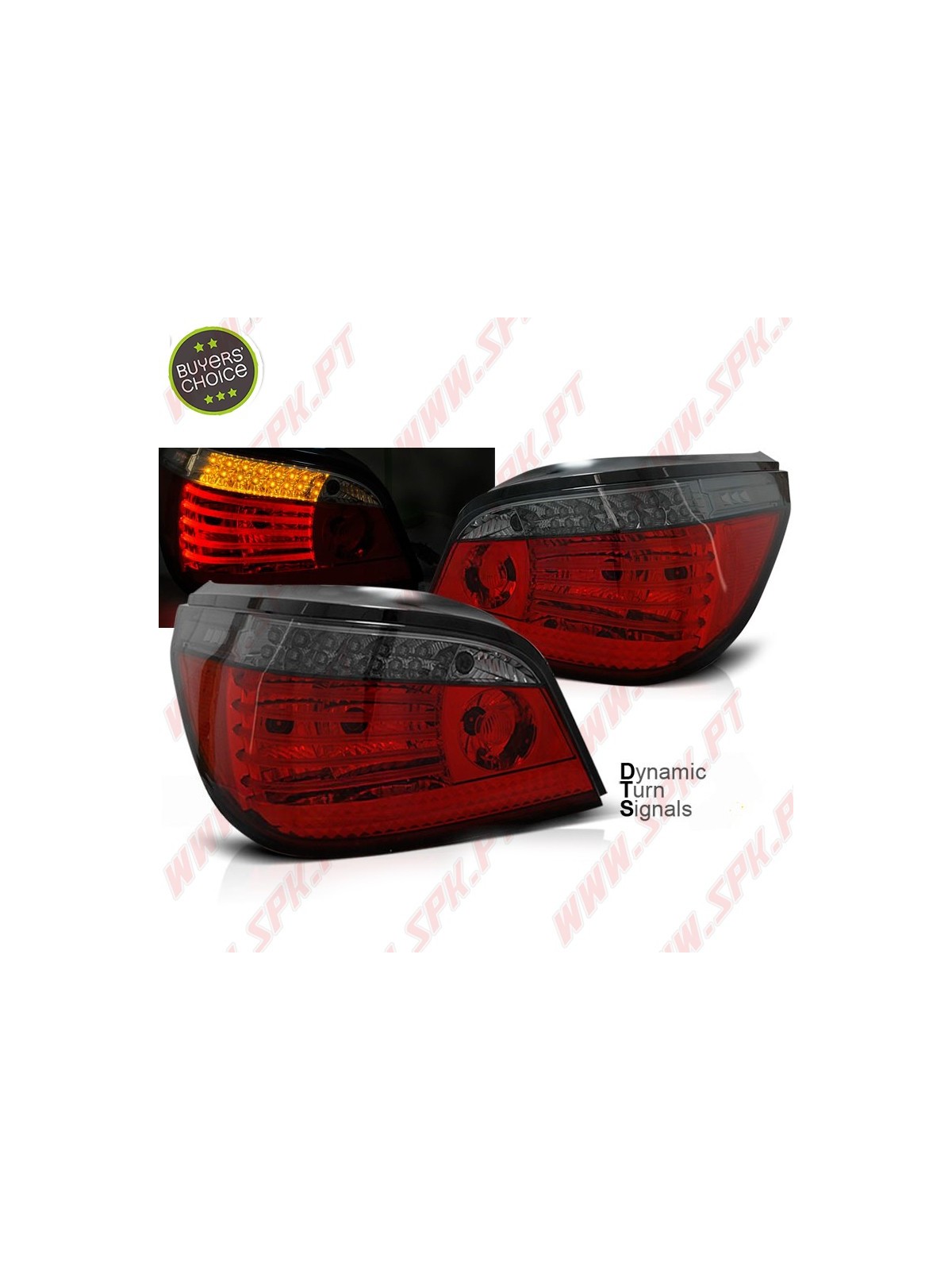 Farolins LED-Dynamic Red+Smoke - BMW E60 Sedan (2003-2007)