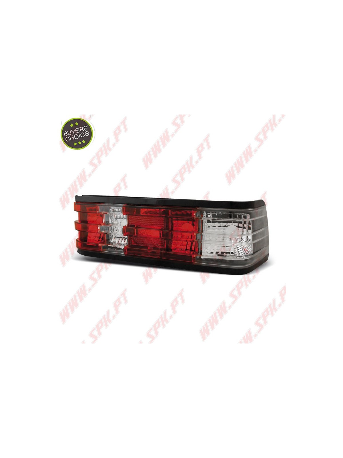 Farolins Cristal Red+Clear - Mercedes W201 190 (1982-1993)