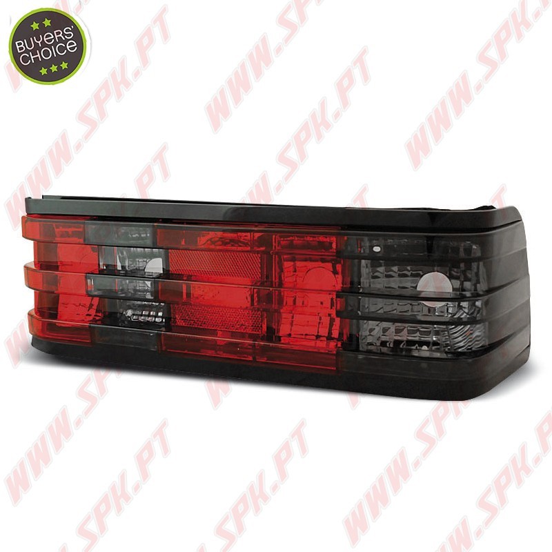 Farolins Cristal Red+Smoke - Mercedes W201 190 (1982-1993)