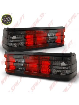 Farolins Cristal Red+Smoke - Mercedes W201 190 (1982-1993)
