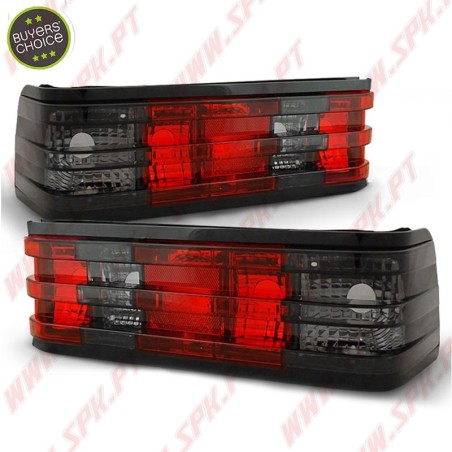 Farolins Cristal Red+Smoke - Mercedes W201 190 (1982-1993)