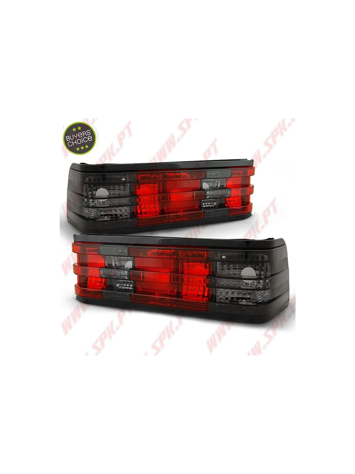 Farolins Cristal Red+Smoke - Mercedes W201 190 (1982-1993)