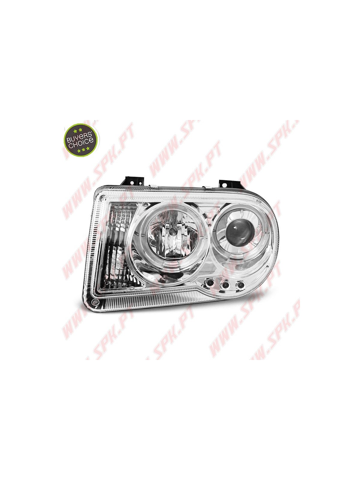 Faróis Angel Eyes / Chrome - Chrysler 300C (2005-2010) Faróis Angel Eyes / Chrome - Chrysler 300C (2005-2010)