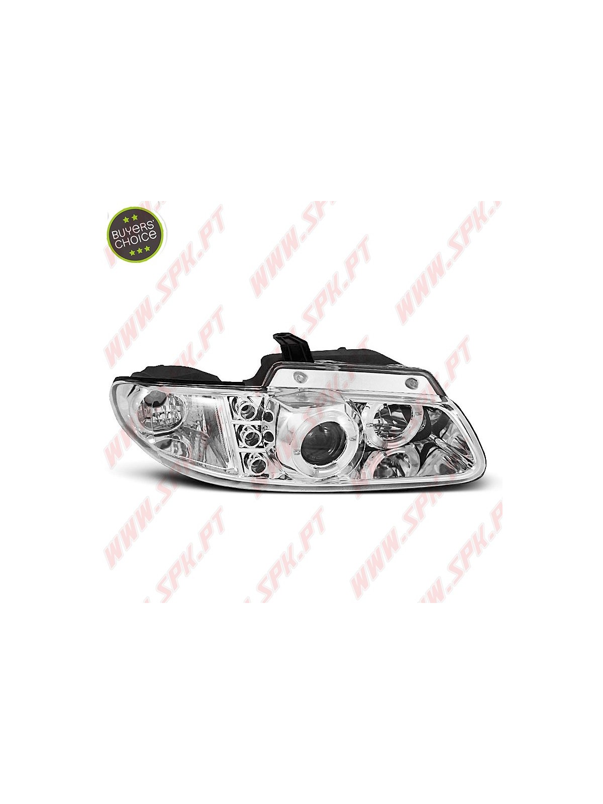 Faróis Angel Eyes / Chrome - Chrysler Voyager (1996-2001) Faróis Angel Eyes / Chrome - Chrysler Voyager (1996-2001)