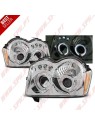 Faróis Angel Eyes / Chrome - Jeep Grand Cherokee WK (2005-2008)
