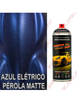 Spray 400ml Pinta Dip - Azul Elétrico Pérola Matte