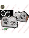 Faróis Tube Light / Chrome - Jeep Grand Cherokee WK (2005-2008)