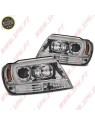 Faróis Tube Light / Chrome - Jeep Grand Cherokee WJ (1999-2005)