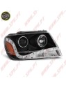 Faróis DayLight / Black - Jeep Grand Cherokee WJ (1999-2005)