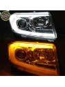 Faróis Tube Light Dynamic / Black - Jeep Grand Cherokee WK2 (2011-2013)