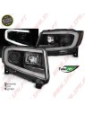 Faróis Tube Light Dynamic / Black - Jeep Grand Cherokee WK2 (2011-2013)