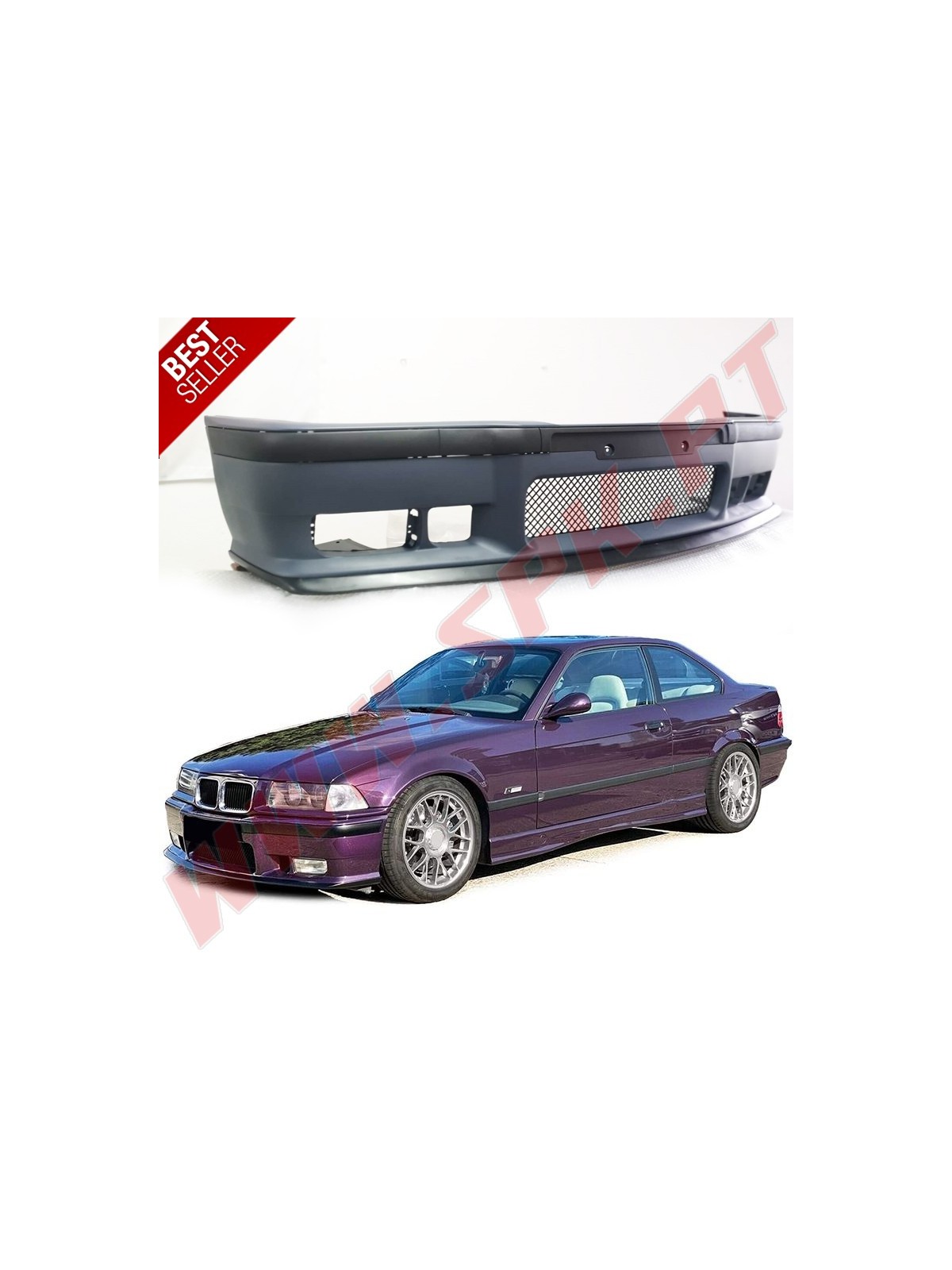 Para-Choques Frontal Look M3 - BMW E36 (1990-1998) Para-Choques Frontal Look M3 - BMW E36 (1990-1998)