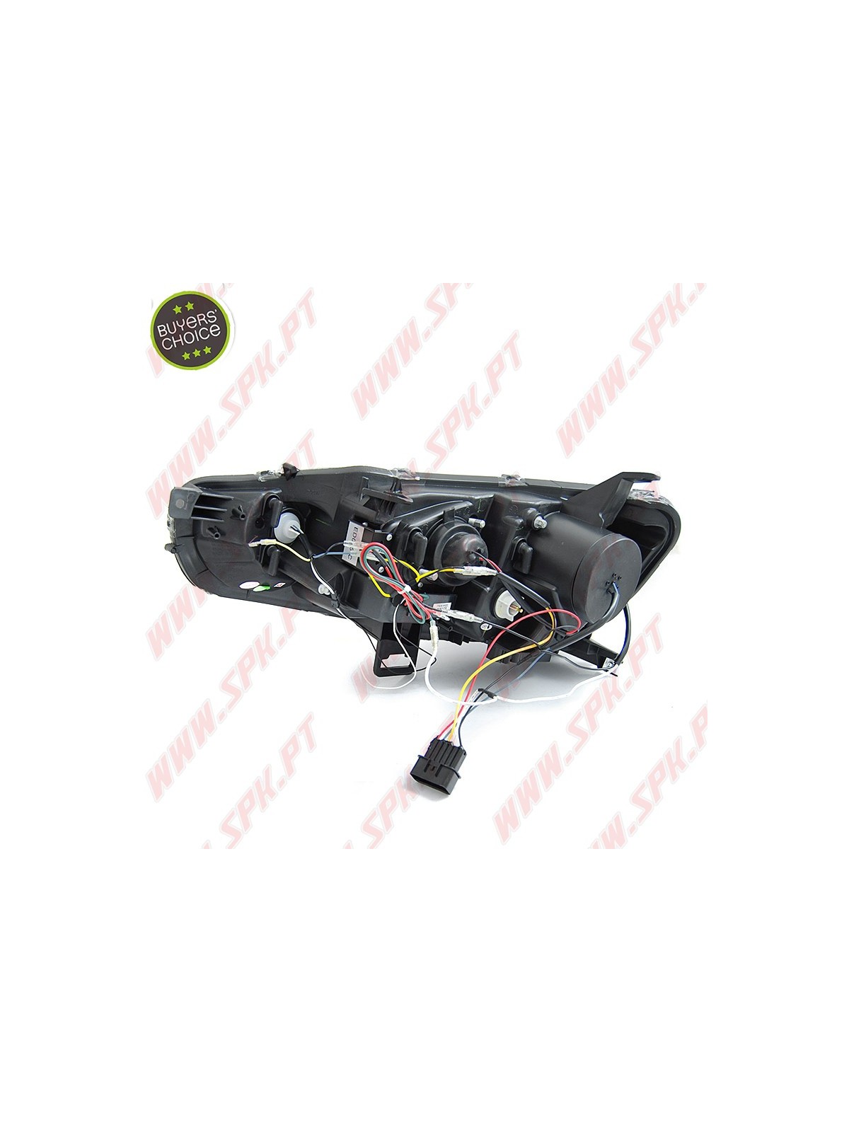Faróis Tube Light Dynamic / Black - Mitsubishi Lancer 8 (2008-2016) Faróis Tube Light Dynamic / Black - Mitsubishi Lancer 8 (2008-2016)