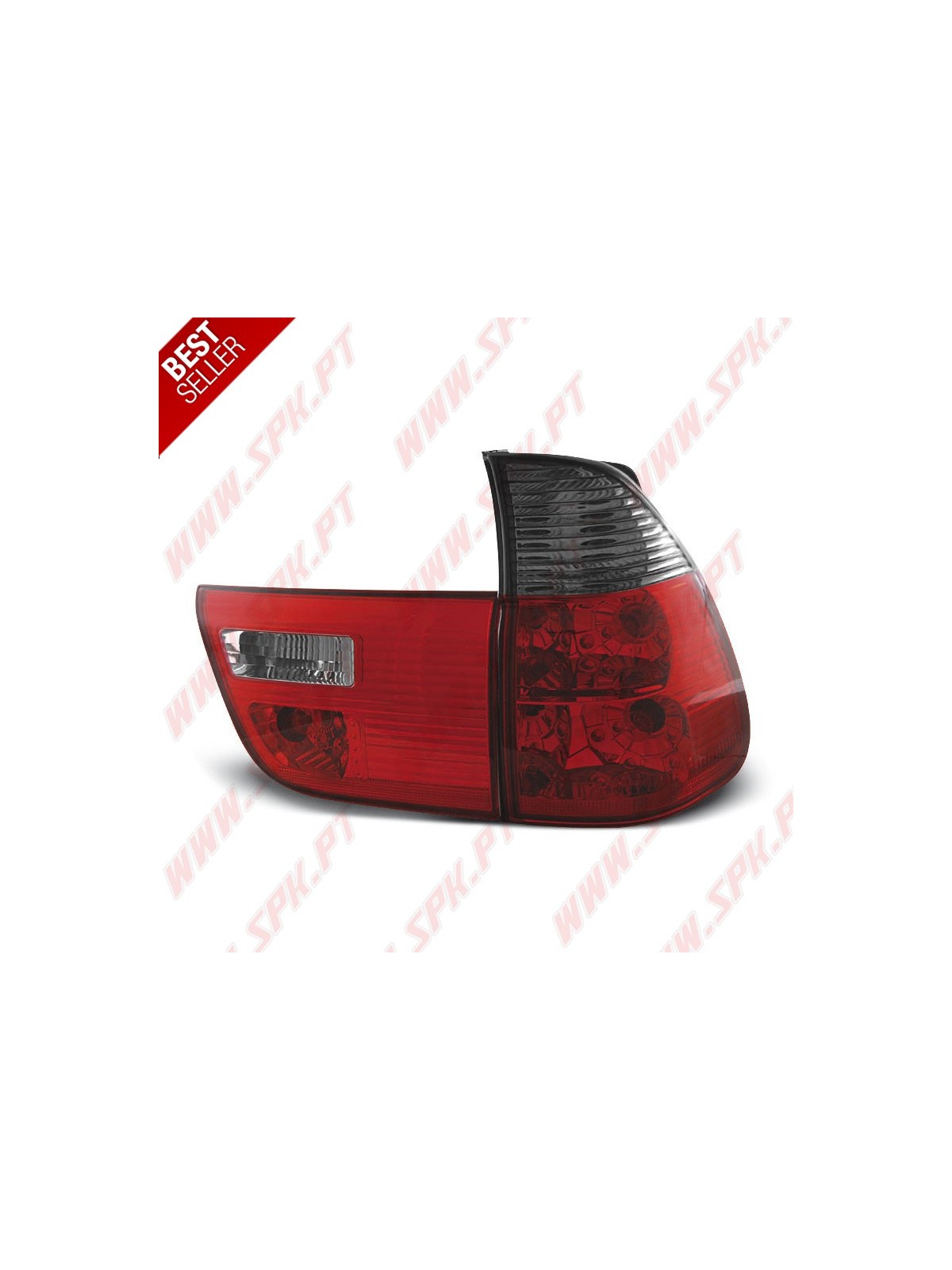 Farolins Cristal Red+Smoke - BMW X5 E53 (1999-2006) Farolins Cristal Red+Smoke - BMW X5 E53 (1999-2006)