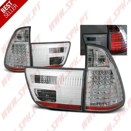 Farolins LED Chrome - BMW X5 E53 (1999-2003)