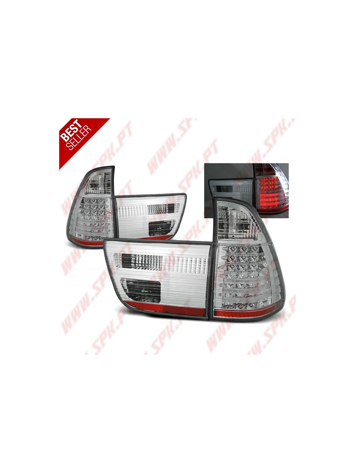 Farolins LED Chrome - BMW X5 E53 (1999-2003)