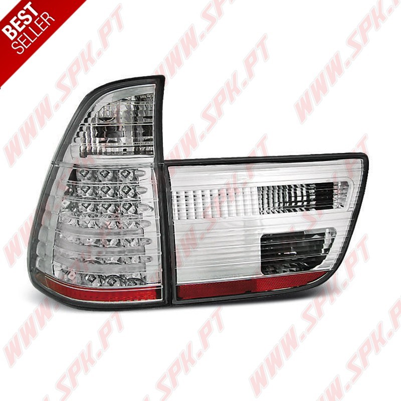 Farolins LED Chrome - BMW X5 E53 (1999-2003)
