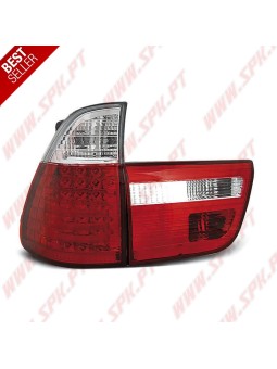 Farolins LED Red+Clear - BMW X5 E53 (1999-2003)