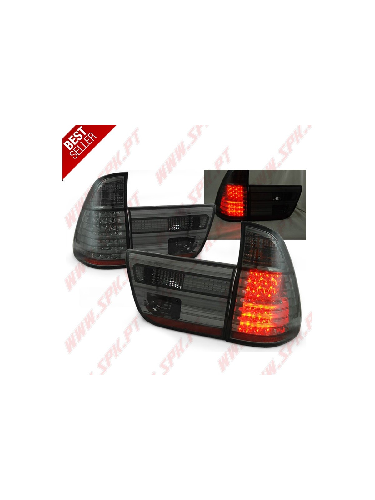 Farolins LED Smoke - BMW X5 E53 (1999-2003)