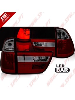 Farolins LED-BAR Red+Smoke - BMW X5 E53 (1999-2003)