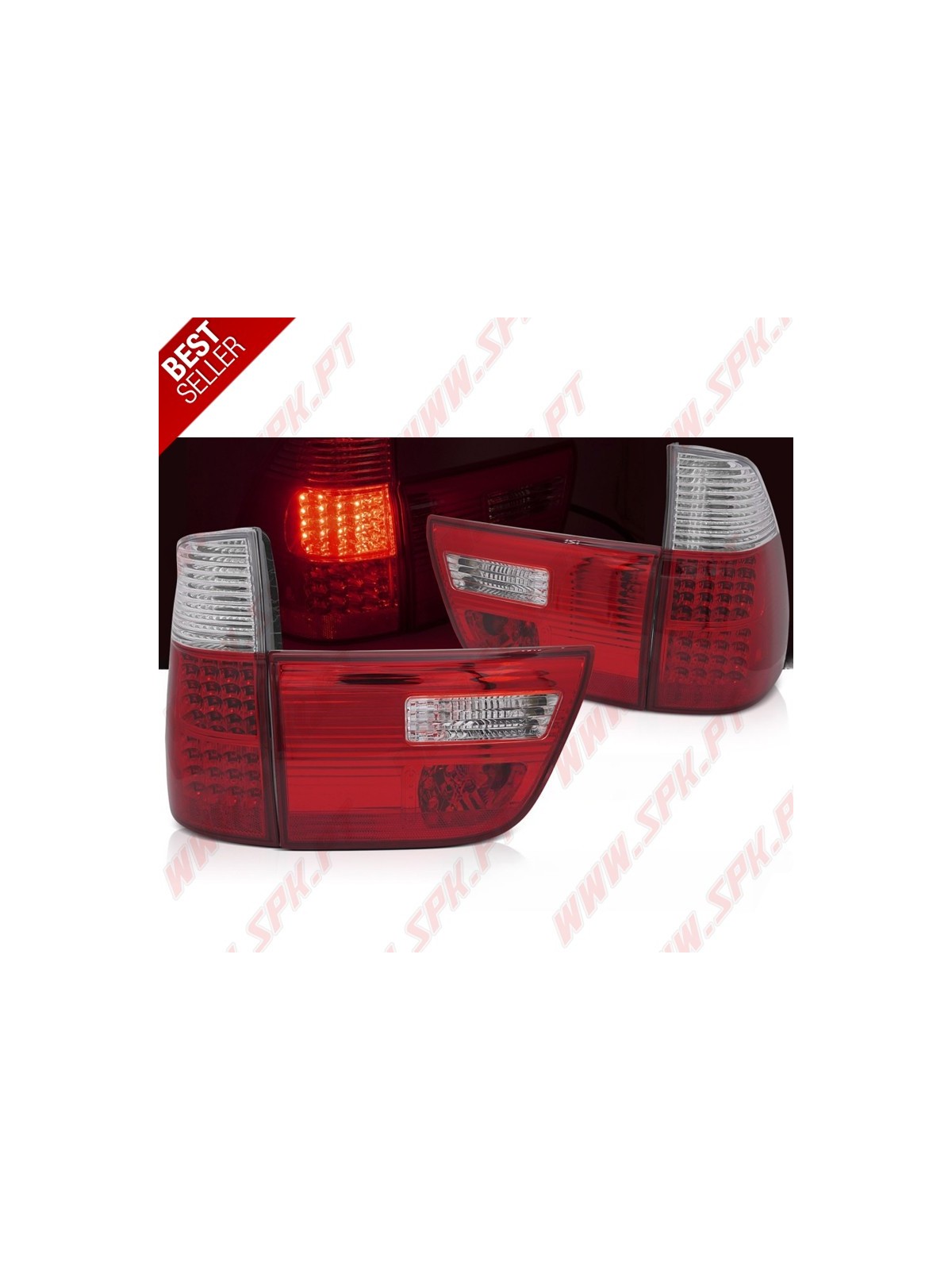 Farolins LED-II Red+Clear - BMW X5 E53 (1999-2003)