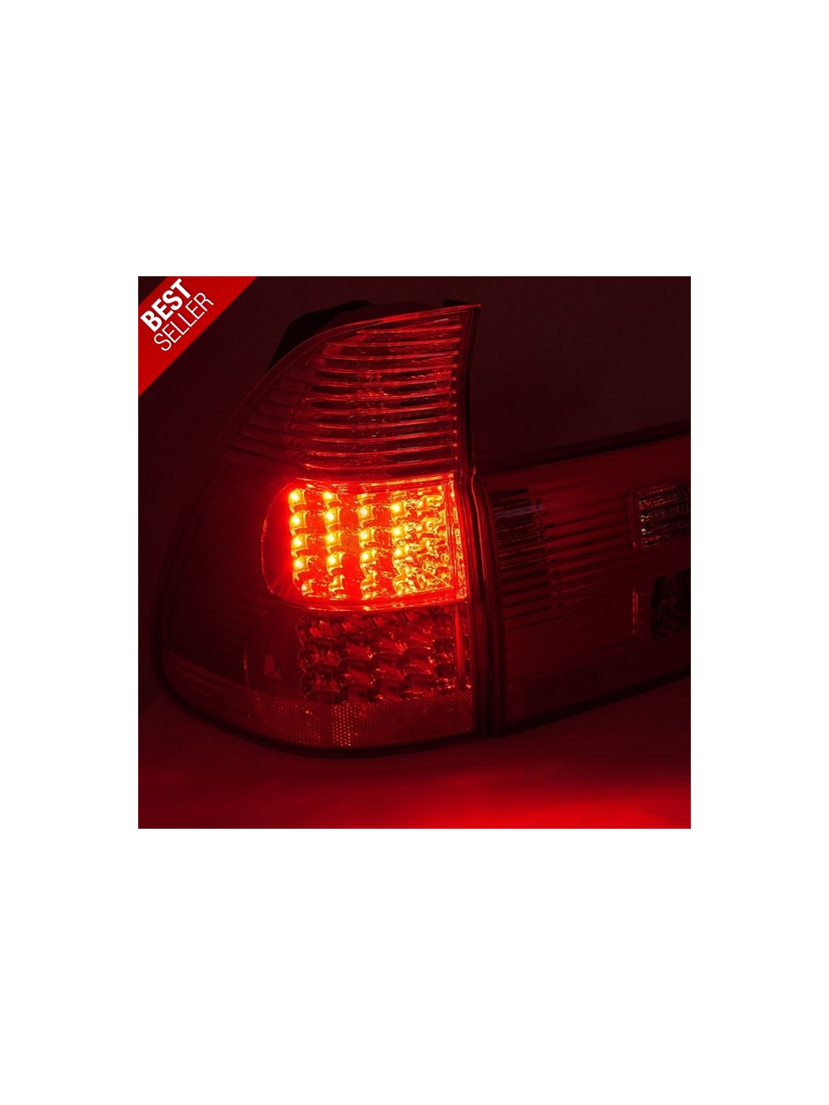 Farolins LED-II Red+Clear - BMW X5 E53 (1999-2003)
