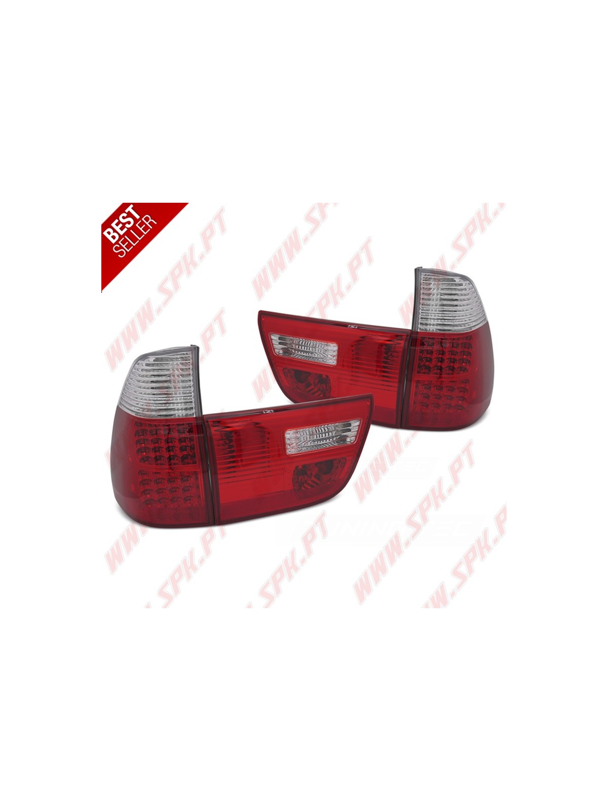 Farolins LED-II Red+Clear - BMW X5 E53 (1999-2003)