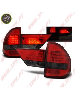 Farolins LED Red+Smoke - BMW X3 E83 (2004-2006)