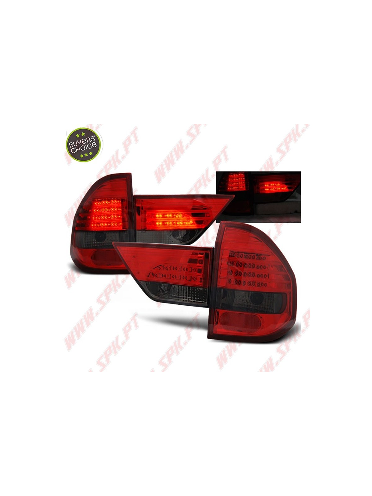 Farolins LED Red+Smoke - BMW X3 E83 (2004-2006) Farolins LED Red+Smoke - BMW X3 E83 (2004-2006)