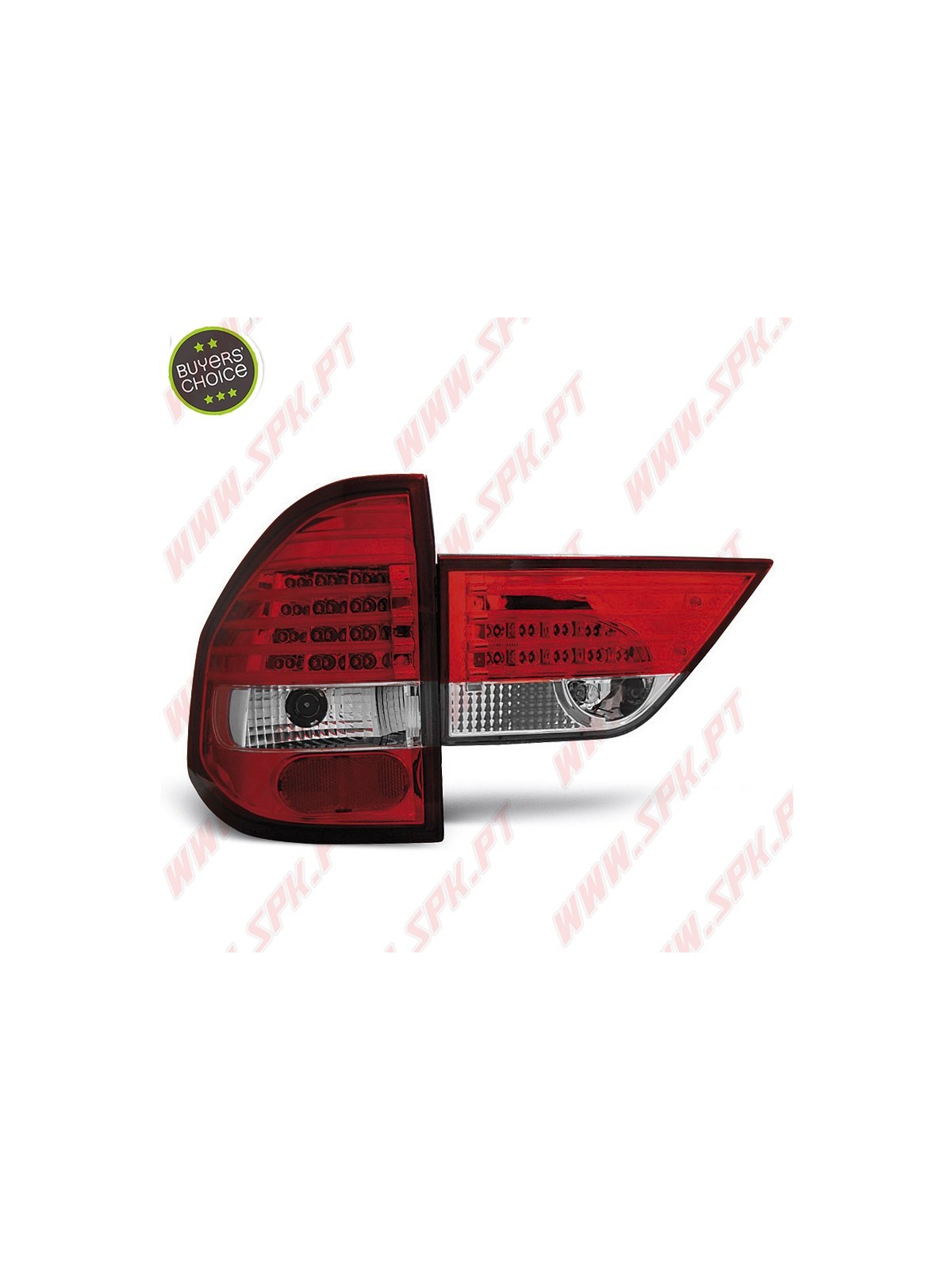 Farolins LED Red+Clear - BMW X3 E83 (2004-2006)