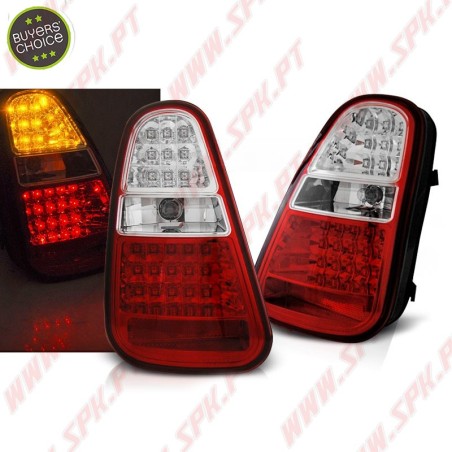 Farolins LED Red+Clear - Mini R50 / R52 / R53 (2004-2006)